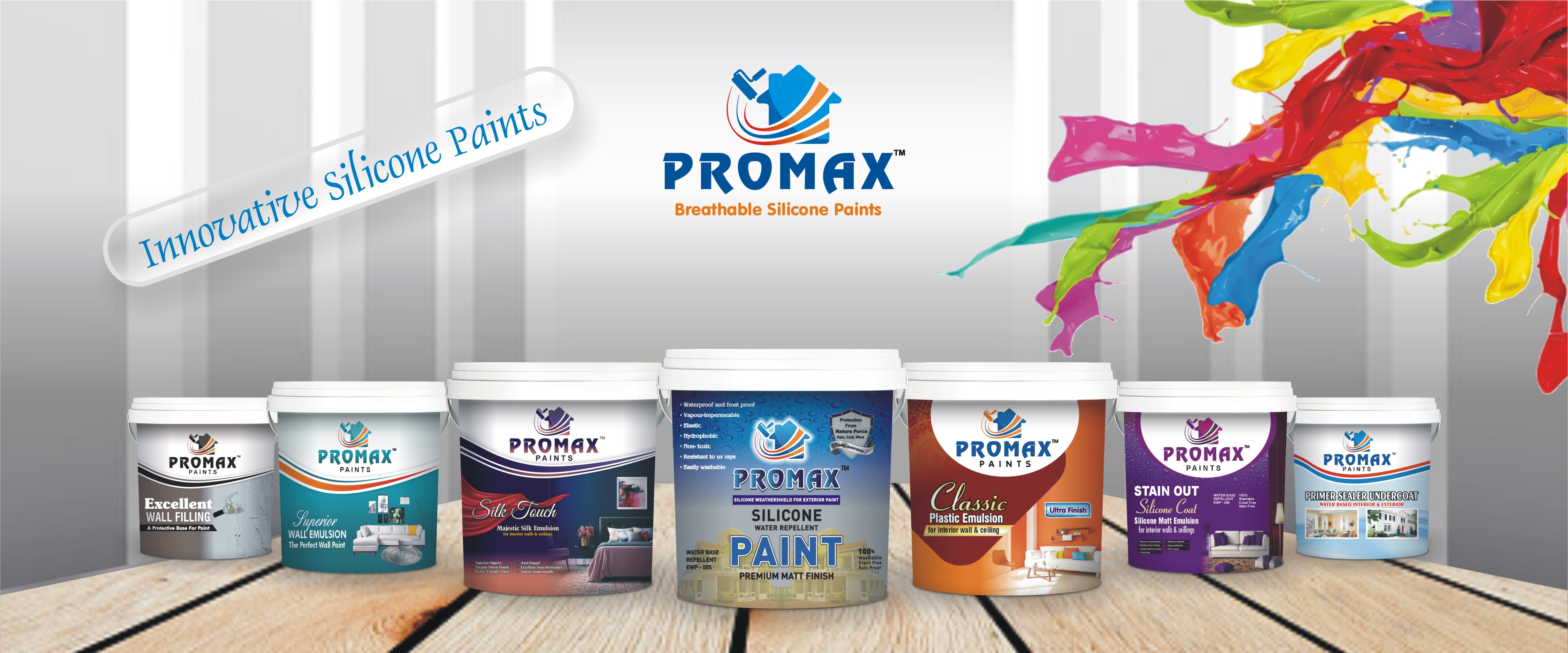 PROMAX-Innovative Silicone Paints